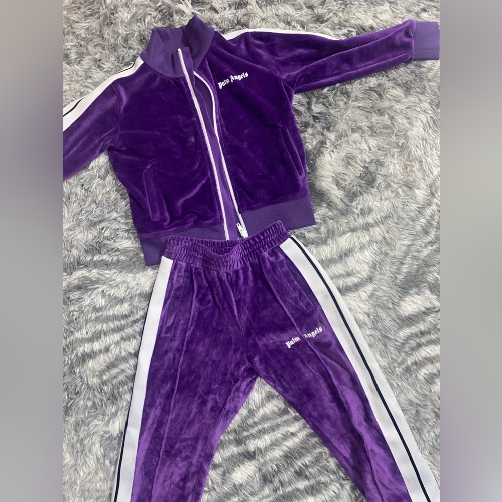 Palm Angels Velour Tracksuit